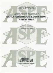 Tapa de Early Childhood Education