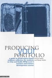 Tapa de Producing your portfolio