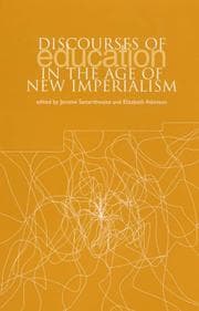 Tapa de Discourses of education in the age of new imperialism