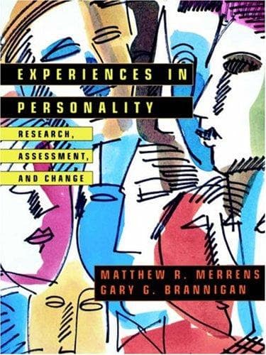 Tapa de Experiences in Personality