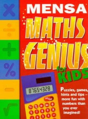 Tapa de Mensa Kids Maths Genius