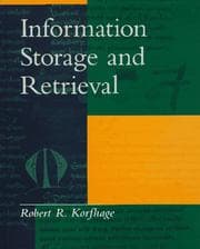 Tapa de Information storage and retrieval