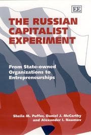 Tapa de The Russian capitalist experiment