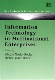 Tapa de Information technology in multinational enterprises