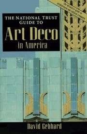 Tapa de The National Trust guide to Art Deco in America