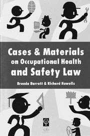 Tapa de Cases and Materials on Occupational Health and Safety Law