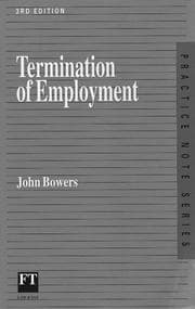 Tapa de Practice Notes on Termination of Employment Law