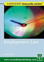 Tapa de Employment LawCard 4ED (Lawcards)