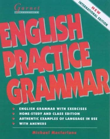Tapa de English Practice Grammar