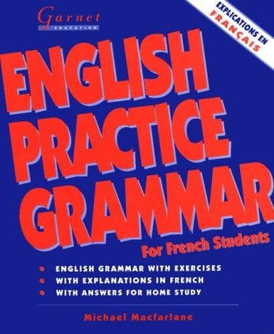 Tapa de English practice grammar