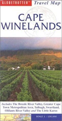 Tapa de Cape Winelands Travel Map