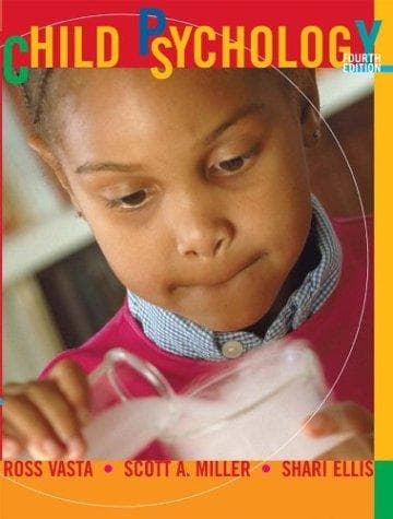 Tapa de Child psychology