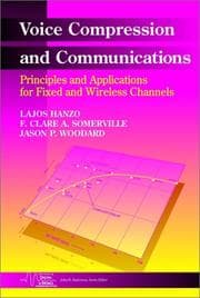 Tapa de Voice compression and communications