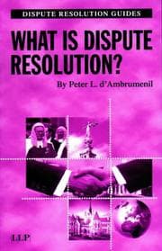 Tapa de What Is Dispute Resolution? (Dispute Resolution Guides)
