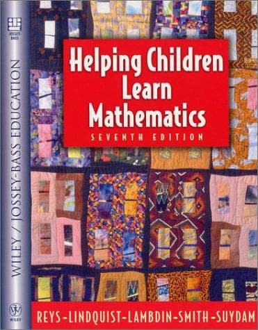 Tapa de Helping children learn mathematics