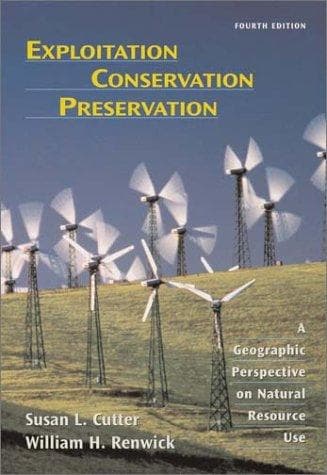 Tapa de Exploitation, conservation, preservation