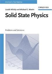 Tapa de Solid state physics