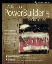 Tapa de Advanced PowerBuilder 5 techniques
