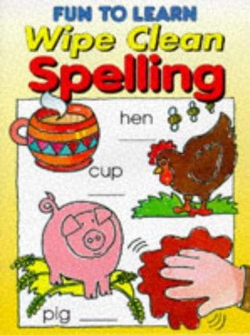 Tapa de Fun to Learn Wipe Clean Spelling (Fun to Learn)