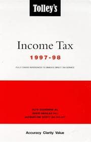 Tapa de Tolley's Income Tax 1997-98