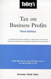Tapa de Tolley's tax on business profits