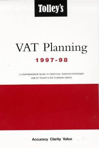 Tapa de Tolley's VAT planning