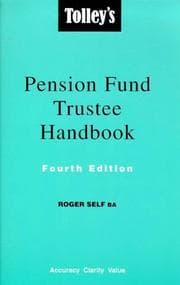 Tapa de Tolley's Pension Fund Trustee Handbook