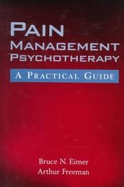 Tapa de Pain management psychotherapy