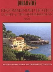 Tapa de Johansens Recommended Hotels Europe & the Mediterranean 2001 (Alavish Series)