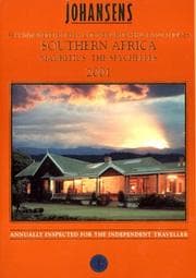 Tapa de Johansens Recommended Hotels, Country Houses & Game Lodges 2001