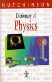 Tapa de Hutchinson dictionary of physics