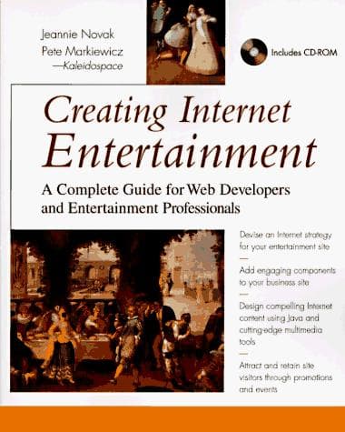 Tapa de Creating Internet entertainment