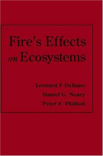Tapa de Fire's effects on ecosystems