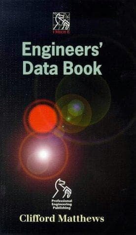 Tapa de The IMechE Engineers' Data Book