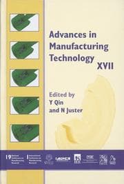Tapa de Advances in Manufacturing Technology XVII 2003