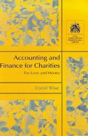 Tapa de Accounting and Finance for Charities
