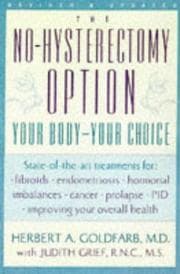 Tapa de The no-hysterectomy option