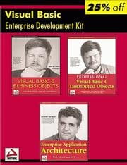 Tapa de Wrox Visual Basic Enterprise Developer's Resource Kit (Programmer to Programmer)