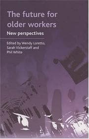 Tapa de The future for older workers