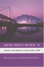 Tapa de Social policy review