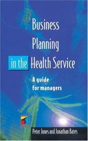 Tapa de Business Planning in the Health Service