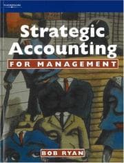 Tapa de Strategic Accounting for Management