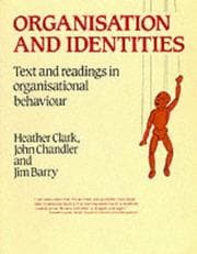 Tapa de Organization and Identities