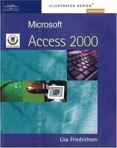 Tapa de Microsoft Access 2000 - Illustrated Second Course