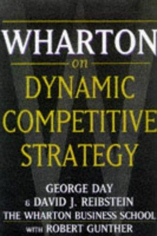 Tapa de Wharton on dynamic competitive strategy