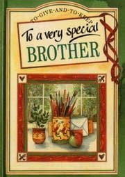 Tapa de To a Very Special Brother (A Helen Exley Giftbook)