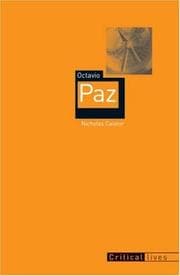 Tapa de Octavio Paz (Reaktion Books - Critical Lives)