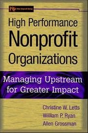 Tapa de High performance nonprofit organizations