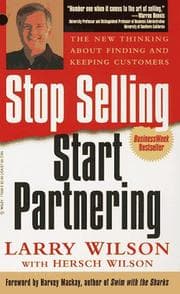 Tapa de Stop Selling, Start Partnering