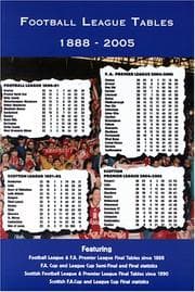 Tapa de Football League Tables 1888-2005